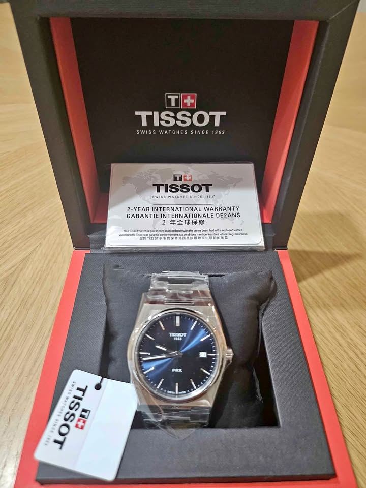 Tissot PRX Blue Men's Watch 40mm Quartz T1374101104100