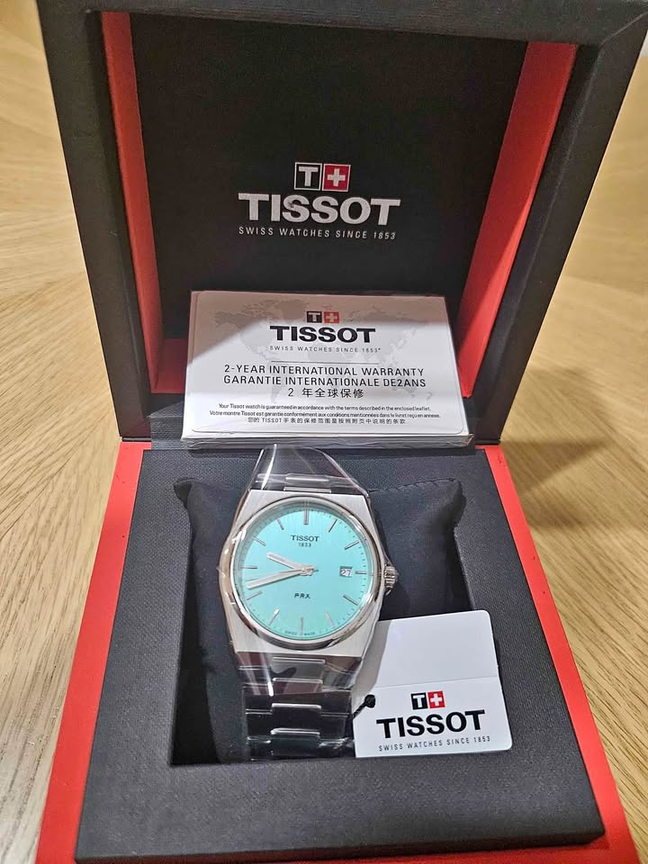 Tissot PRX Green Men's Watch Quartz 40mm - T1374101109101