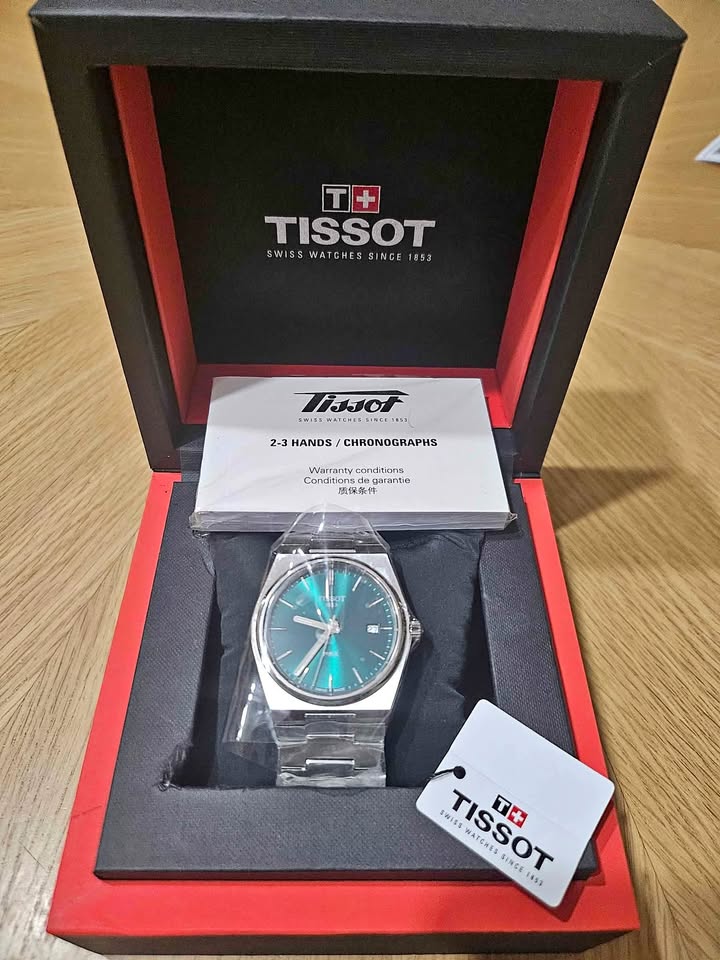 Tissot PRX Green Men's Watch 40 mm- T1374101109100