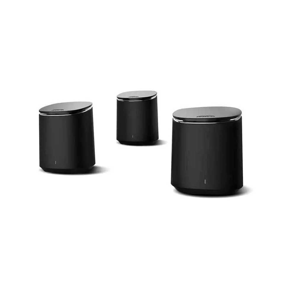 Mercku M2 Swarm Whole Home Mesh Wi-Fi System, 3 Queens, Black thumbnail