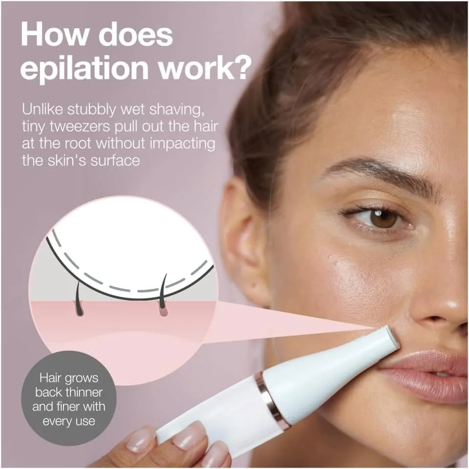 Braun 3-in-1 Facespa Pro Facial Epilator Series 911 image indicator(3)