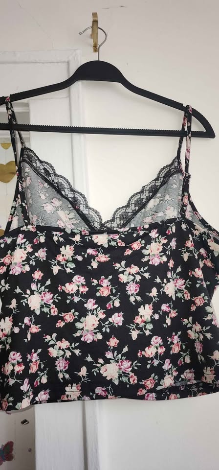 Shein flower print cropped top - photo 5