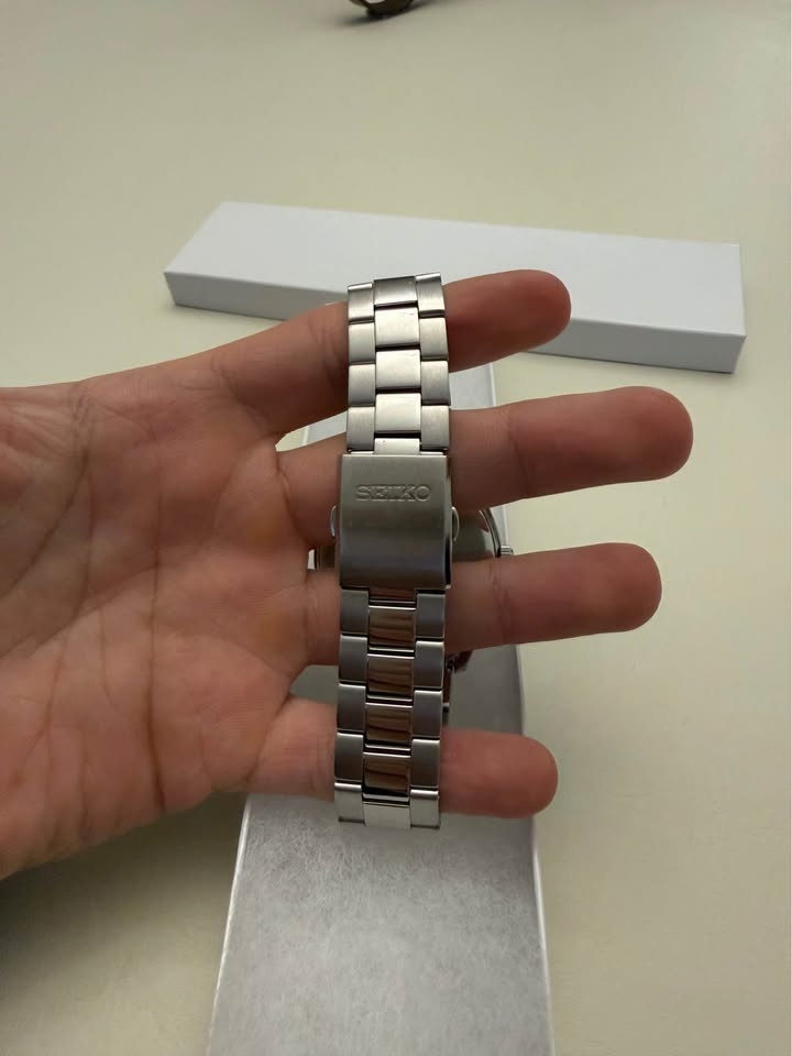 Seiko Watch (SUR343)Charcoal Gray Sunburst Dial Quartz Watch - photo 4