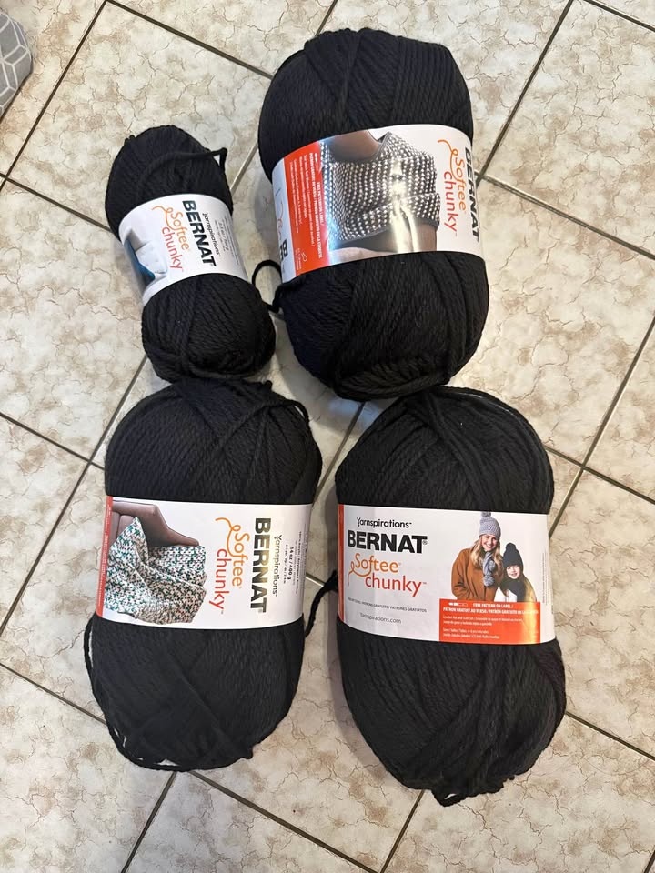 Bernat Softee Chunky yarn lot