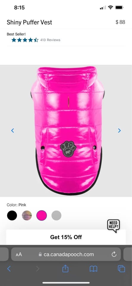 Canada Pooch Dog Puffer Coat - photo 3