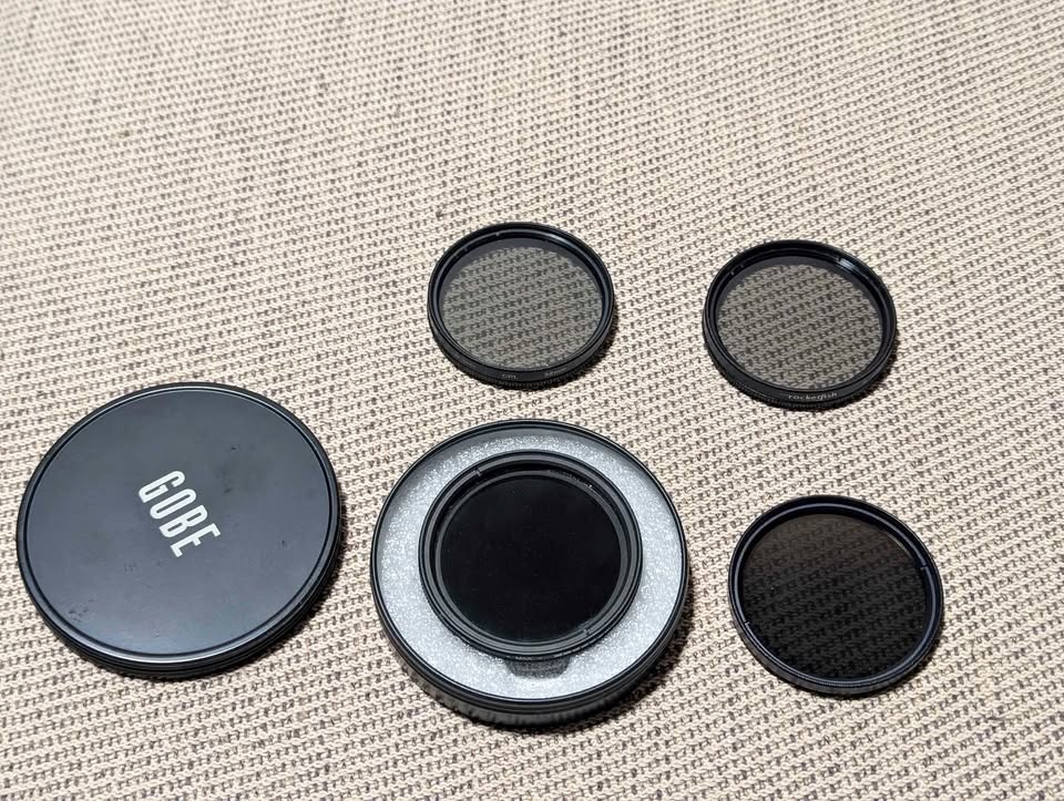 52mm ND and CPL camera filters