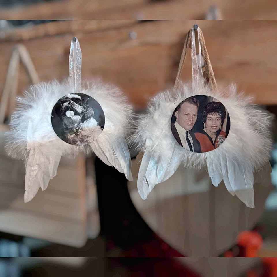 Custom Angel Wing Ornament