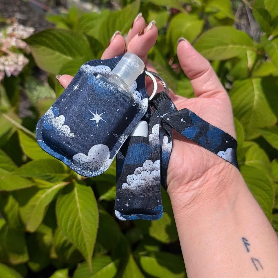 Custom fabric keychain set (1-3 pcs)