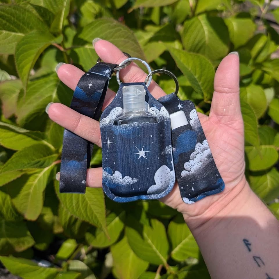 Custom fabric keychain set (1-3 pcs) - photo 2