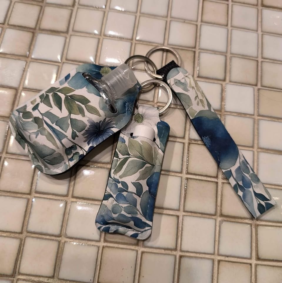 Custom fabric keychain set (1-3 pcs) - photo 5