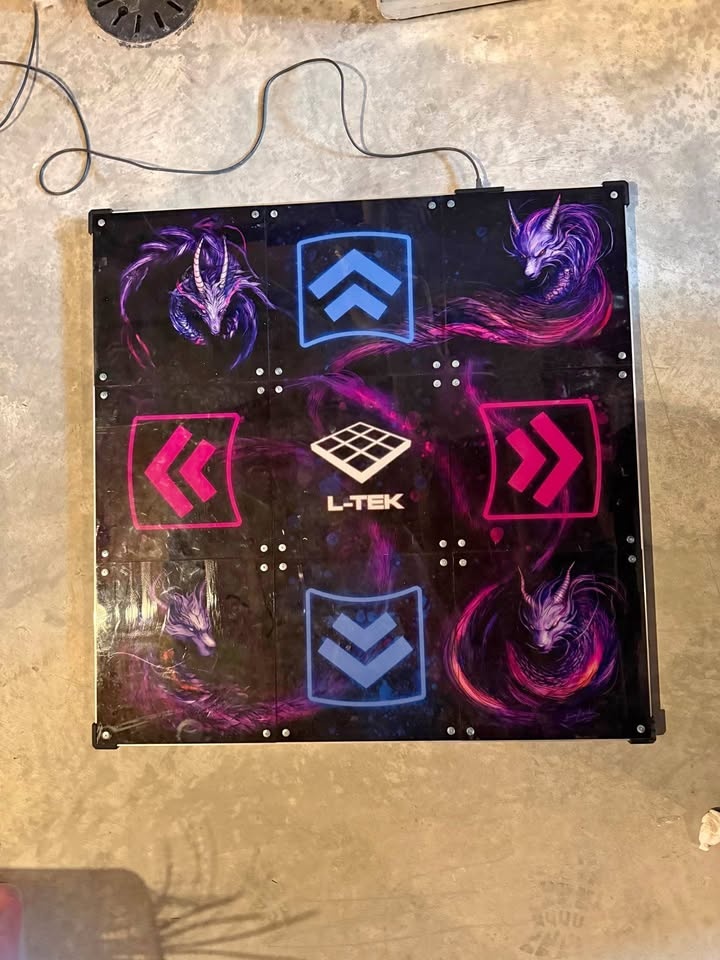 Metal Dance Pad For DDR/STEPMANIA