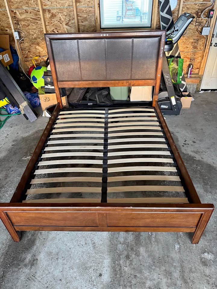 Queen bed frame