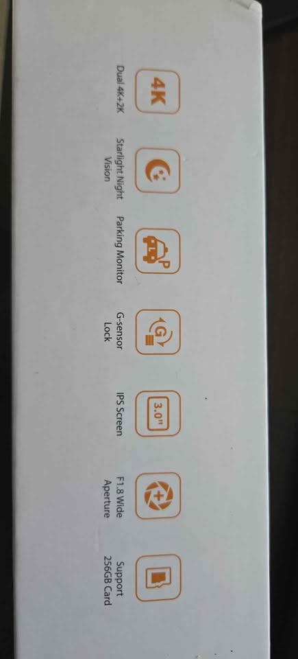 4K Dash Cam Front and Rear - photo 2