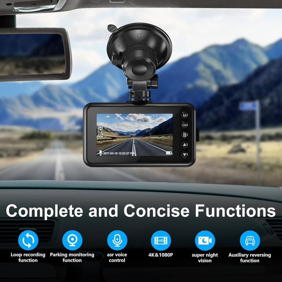 4K Dash Cam Front and Rear - photo 4