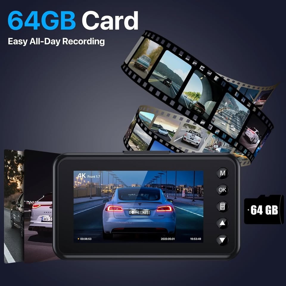 4K Dash Cam Front and Rear - photo 5