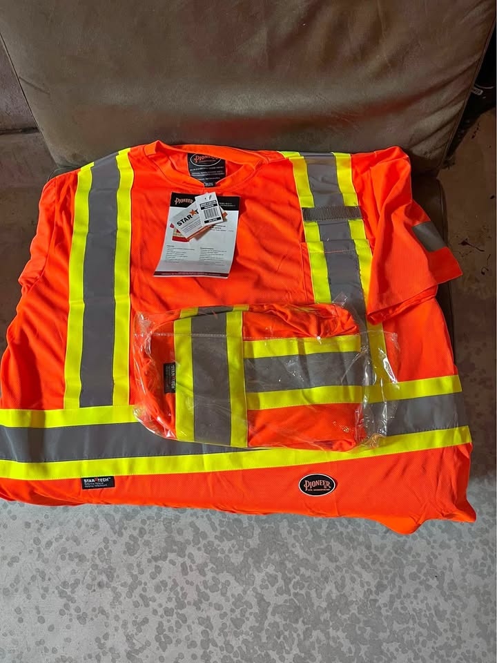 Pioneer Hi Vis Mesh Safety T-Shirt for Work