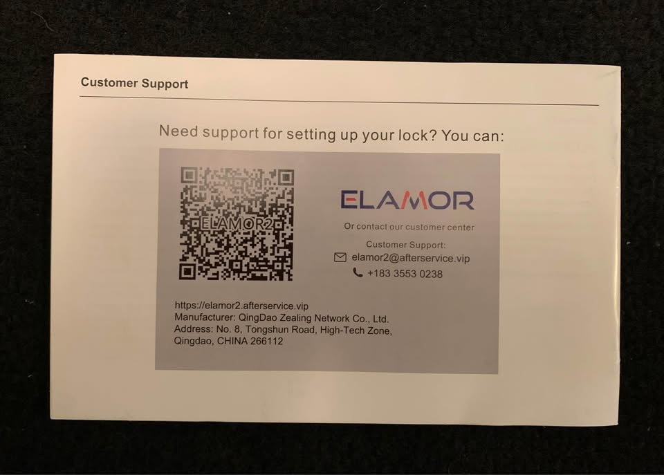 ELAMOR Smart Digital Keypad Deadbolt Door Lock - Brand New Condi - photo 4