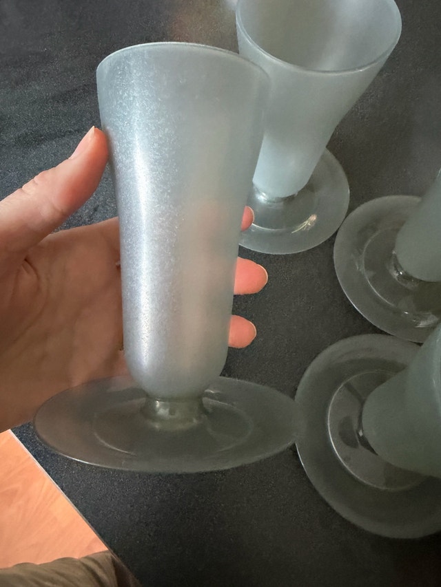 Vintage tupperware parfait glasses - photo 2