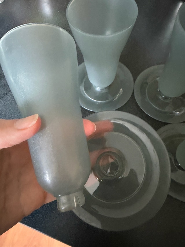 Vintage tupperware parfait glasses - photo 3