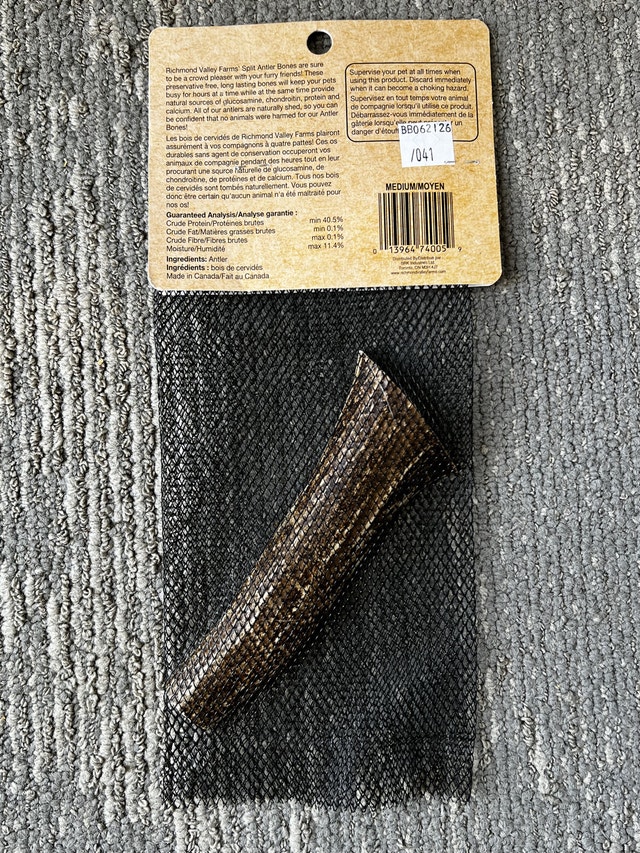 Split Antler Bone for dogs - photo 2