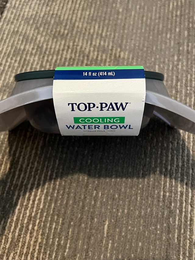 Dog water bowl, cooling option - photo 2