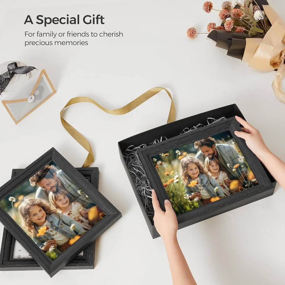SONGMICS 8x10 Picture Frames – Set of 3 | New in Box - photo 3