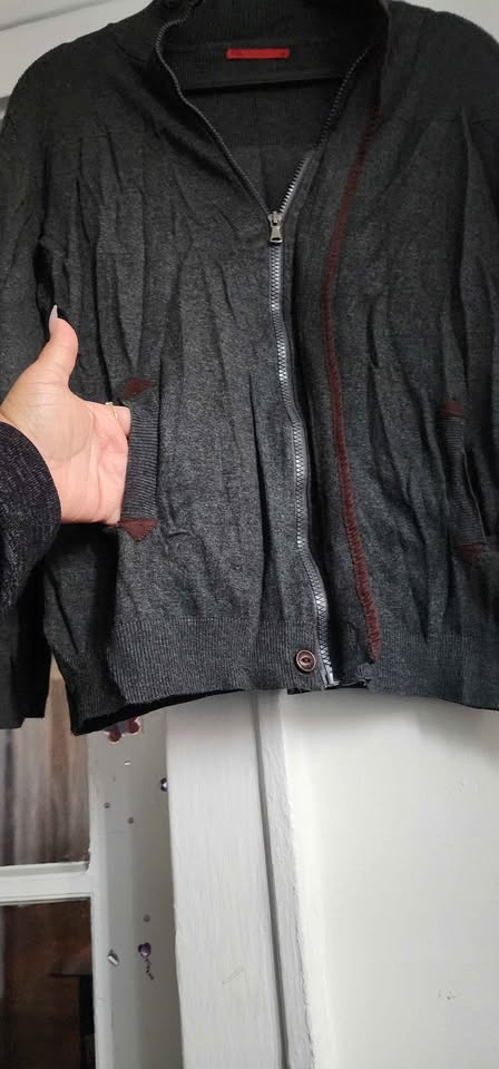 TGL Men's gray full zip sweater - photo 3