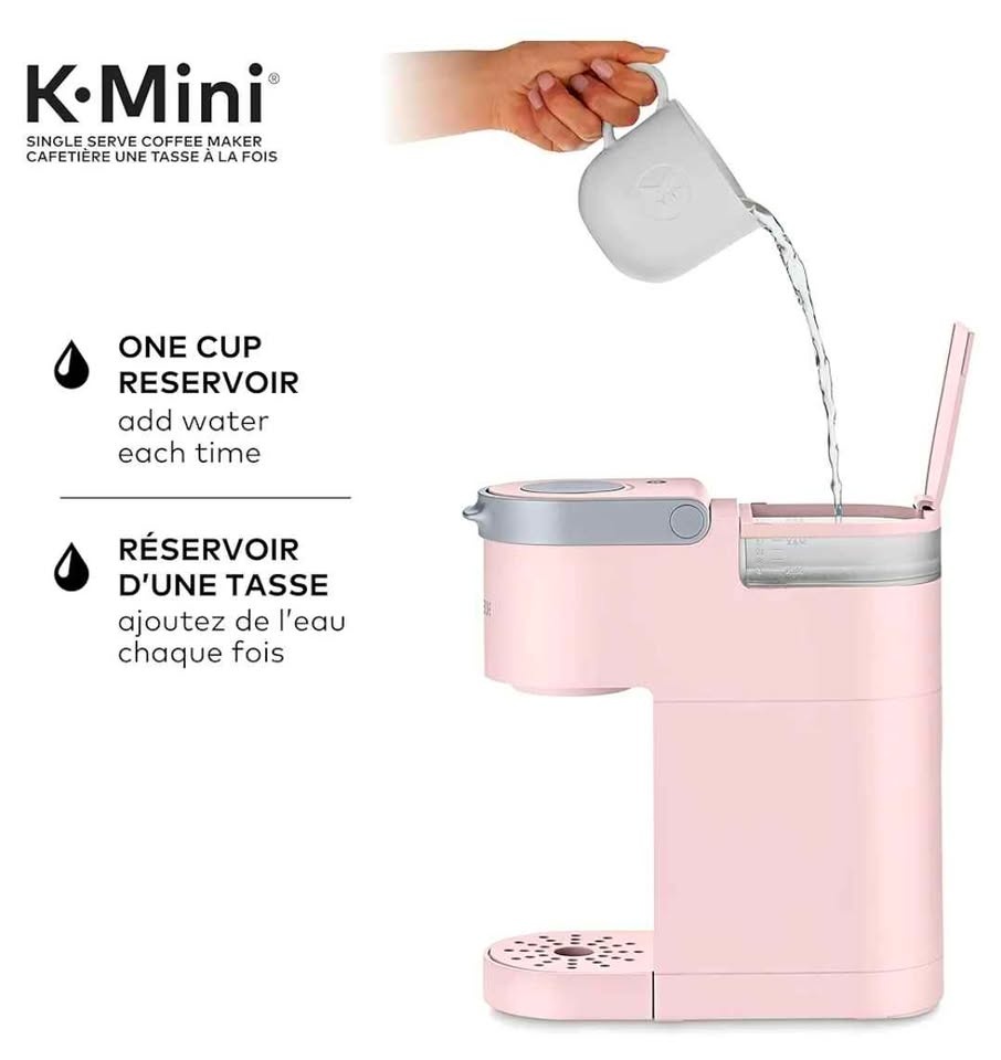 Keurig K-Mini Single Serve K-Cup Pod Coffee Maker, Dusty Rose - photo 2