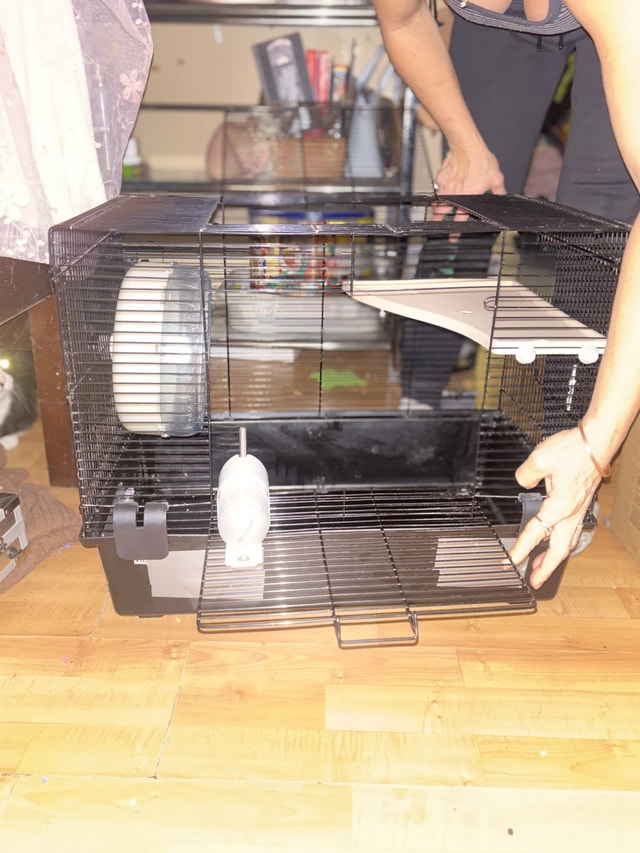 Hamster cage + accesories - photo 3