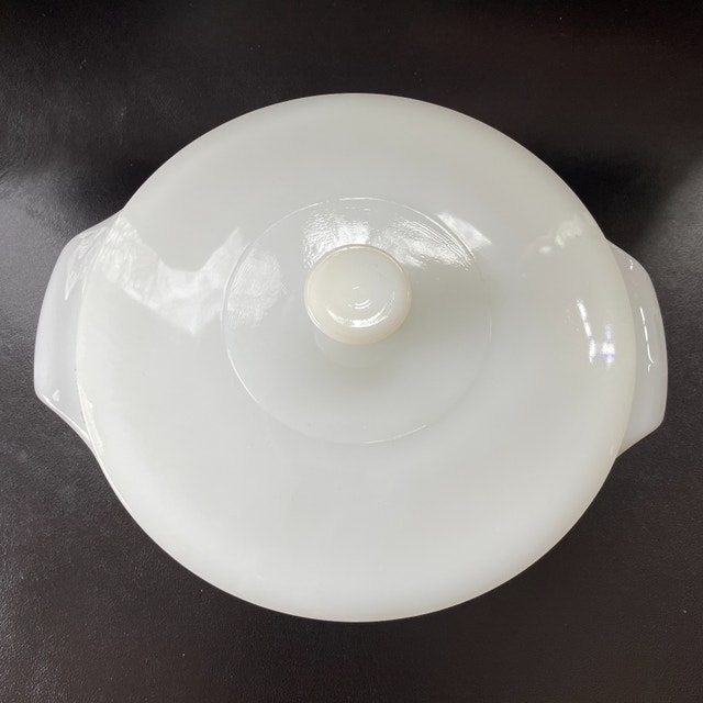 60s MCM Anchor Hocking Fire King Casserole Dish 436 w/lid - photo 2