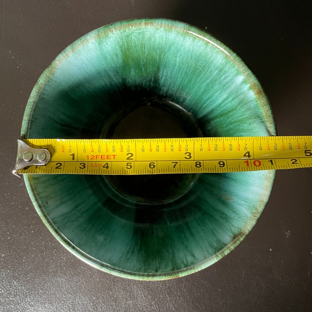 Vintage Blue Mountain Pottery BMP Teal Glazed Small Trinket Bowl - photo 5