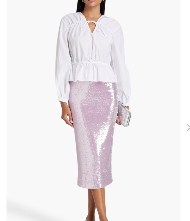 Derek Lam 10 Crosby White Cotton Top - Size 0 - photo 5