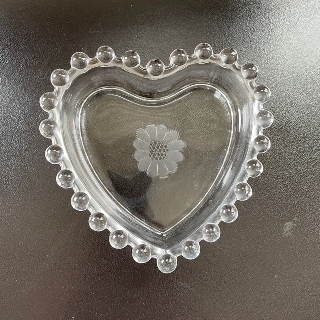 50s WJ Hughes Cornflower Trinket Dish
