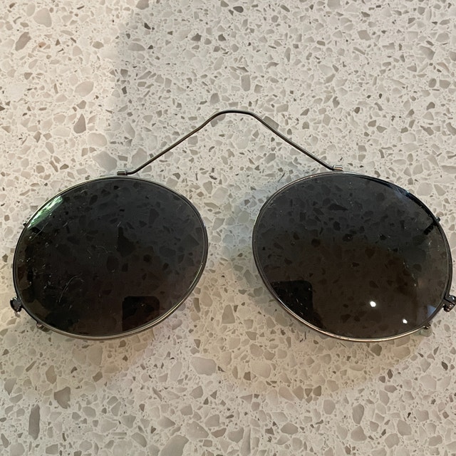 Vintage Clip on sunglasses.  Gently used.