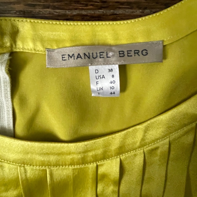 Emanuel Berg Silk Blouse-Sz.8 - photo 2