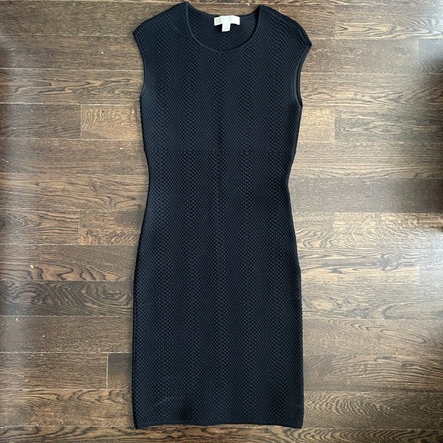 Michael Kors Black Bodycon Dress - Small