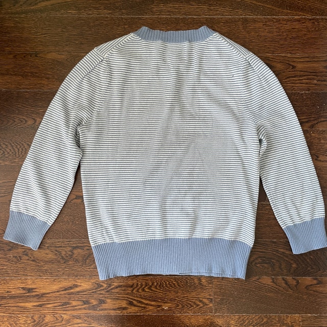 Vintage Juicy Couture Blue/White Cardigan Cashmere Blend-Small - photo 4