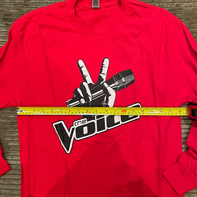 The Voice NEW Red Long sleeved T-shirts-Size M & L - photo 4