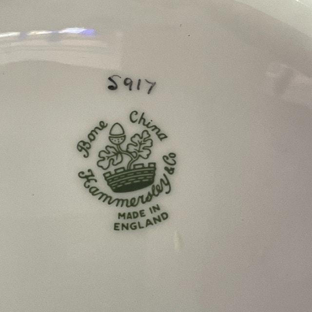 Vintage Hammersley & Co. Bone China Shell shaped dish. England - photo 2