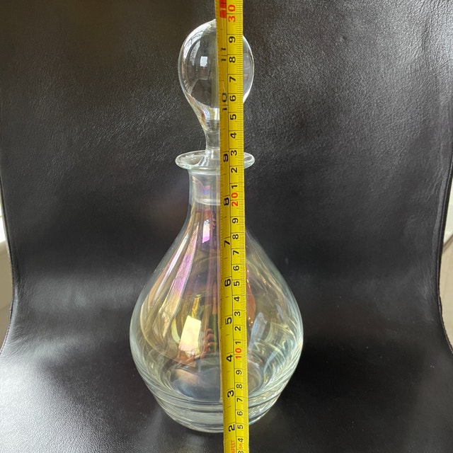 Crystal Glass Decanter with Glass Stopper - photo 5
