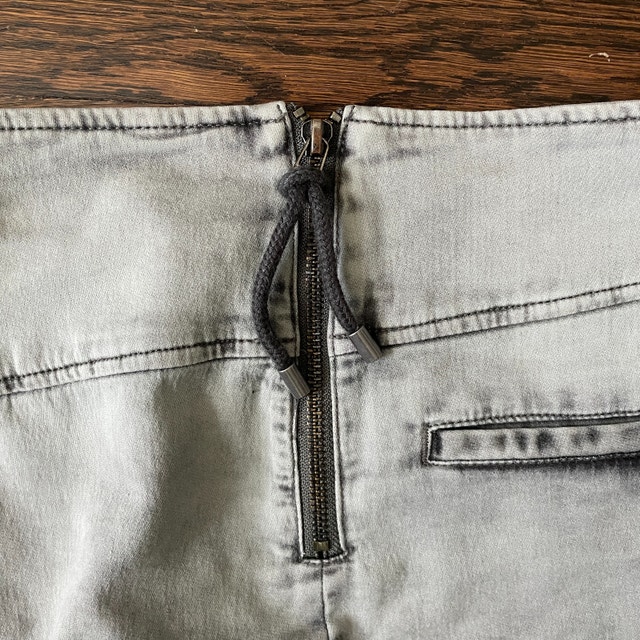 Sandwich Amsterdam Stretch Denim Pencil Skirt-Exposed Zipper-6 - photo 5