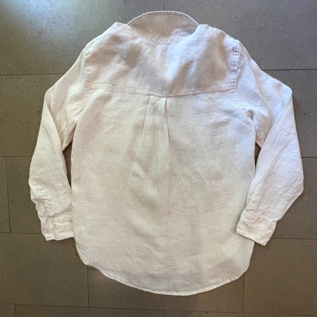 H&M Light oatmeal Linen Shirt - XS - photo 2