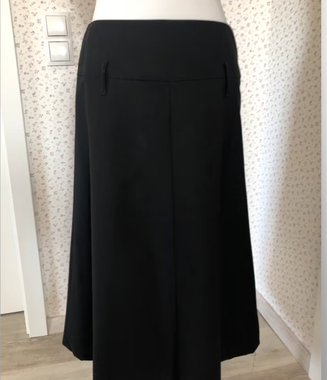 Stunning Gardeur Black A-line Skirt with Belt loops-Size 8 - photo 5