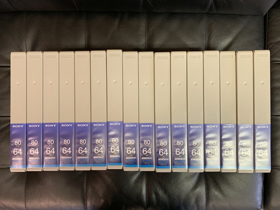 16 NEW Sony HDCam SR digital video tapes - BCT–64SRL