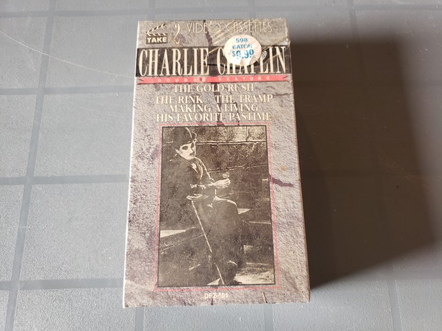 CHARLIE CHAPLIN 1915-16 THE GOLD RUSH, THE RINK, THE TRAMP BNIB