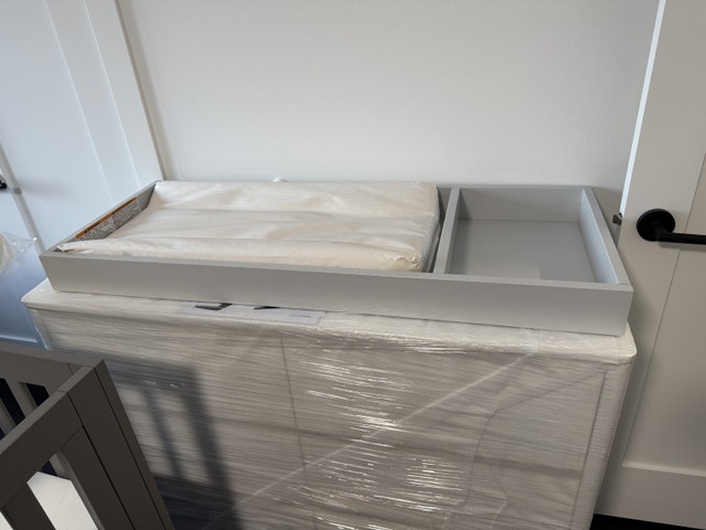 Babyletto Changing Tray & Naturepedic Change Pad