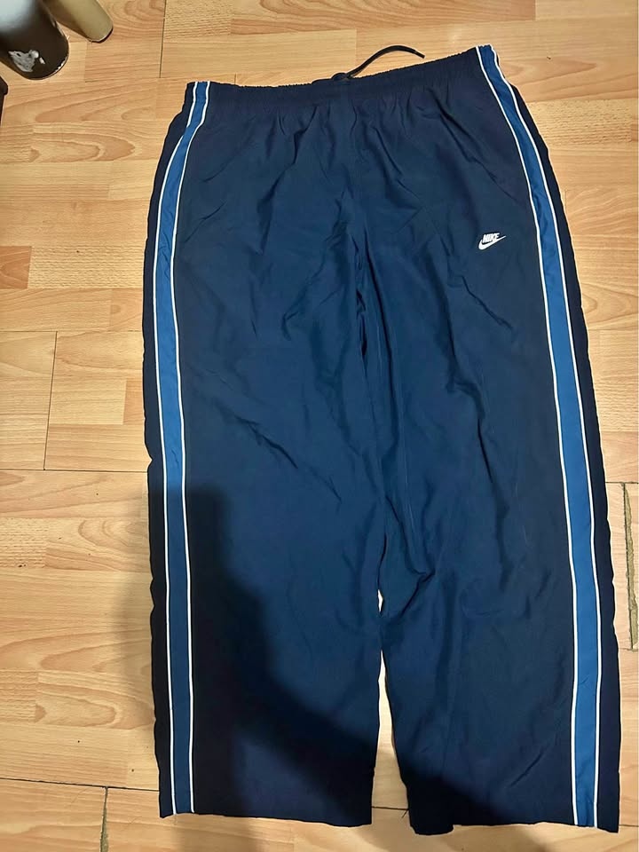 Navy Nike track pants
