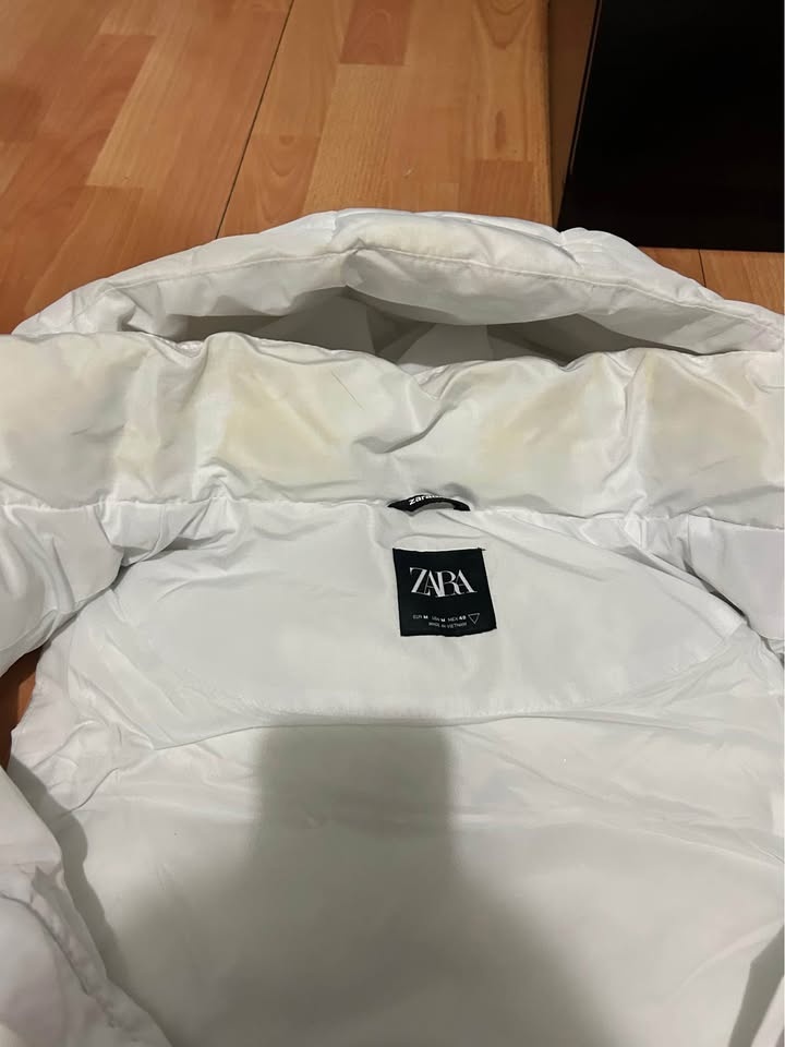 Zara puffer vest with hood - photo 3