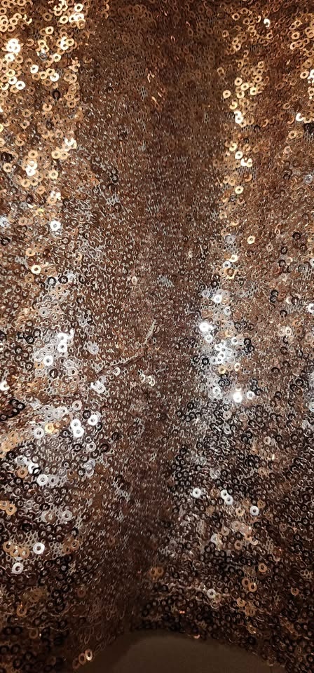 Women's gold sequin cami top - photo 4