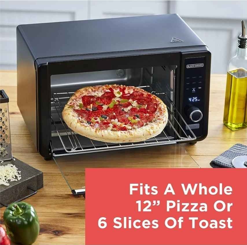 BLACK+DECKER Crisp 'N Bake 6-Slice Digital Toaster Oven - photo 3
